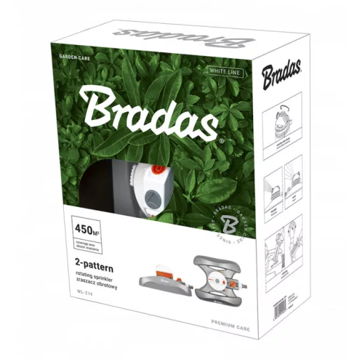 BRADAS White Line Z14 2 funkciós állítható forgó öntözőfej - 24 méter