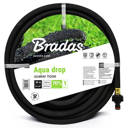 Bradas Izzadó tömlő - Aqua Drop 1/2" - 30m