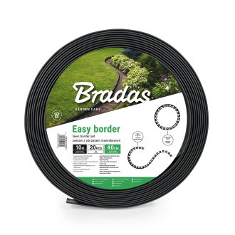 Bradas Easy Border gyepszegély szett 4cm x 10m - fekete