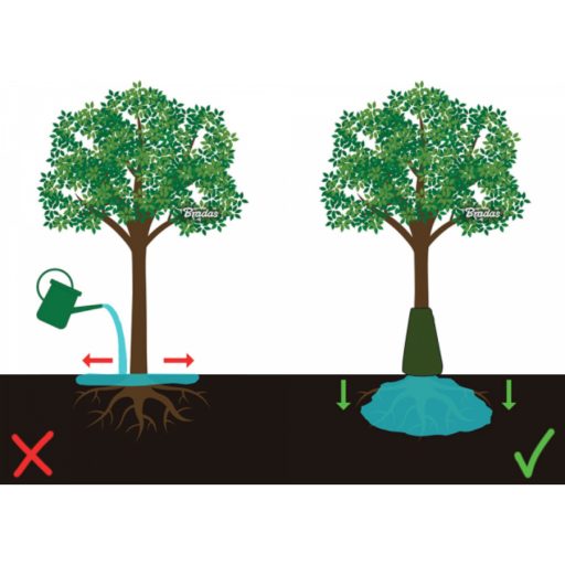 Bradas öntözőzsák - 75 liter - 92x88cm PE
