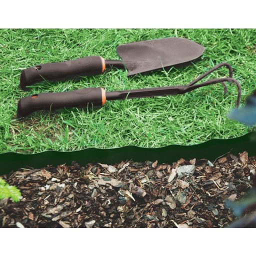 Bradas hullámos gyepszegély 25cm x 9m - zöld