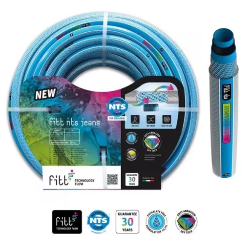 FITT NTS JEANS locsolótömlő 1/2" 25m