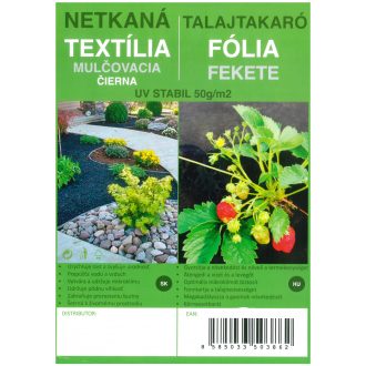 Geotextília 3,2x5m 50g/m2 - fekete talajtakaró