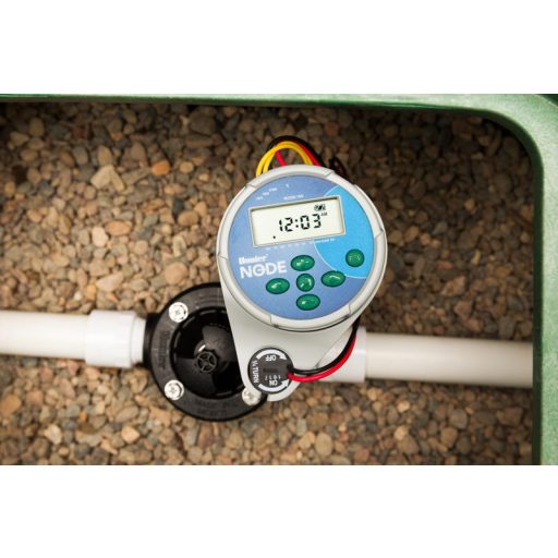 Hunter NODE-200 2 körös kültéri elemes vezérlő - mágnesszelep nélkül