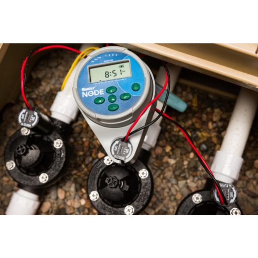 Hunter NODE-200 2 körös kültéri elemes vezérlő - mágnesszelep nélkül