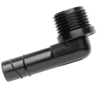 Hunter szórófejbekötő könyök 16mmx1/2" KM