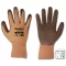 Bradas Perfect grip latex védőkesztyű - barna
