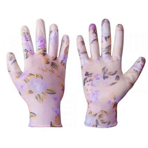 Bradas Nitrox Flowers védőkesztyű - nitril
