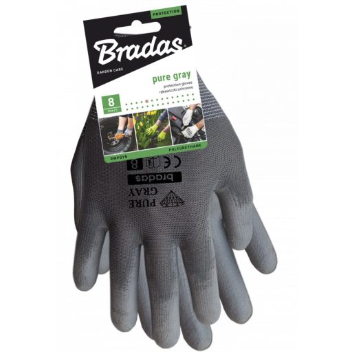 Bradas Pure Grey védőkesztyű 