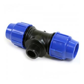 KPE T idom 25x3/4"KMx25