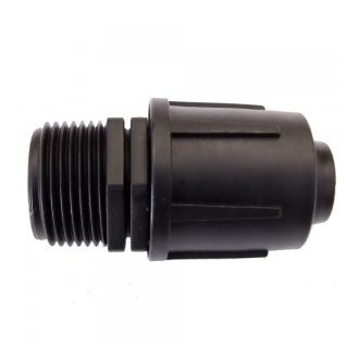 LPE egyenes gyorskötő 20x3/4"KM