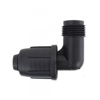 LPE gyorskötő könyök 16x3/4"KM