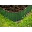 Gyepszegély zöld hullámos 25cm x 9m PE