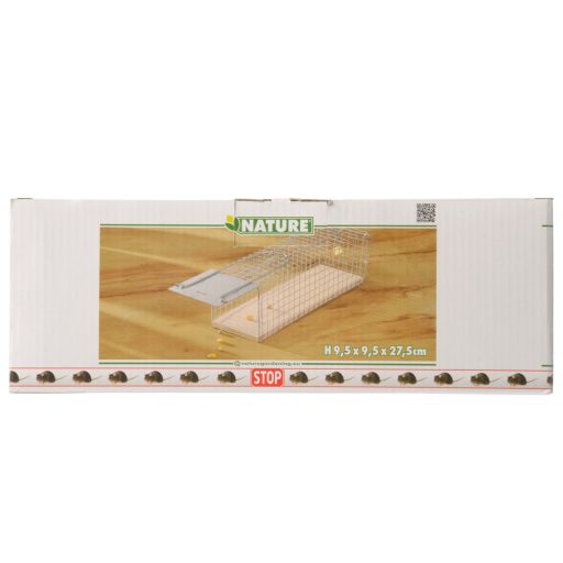 Nature patkánycsapda -  élvefogó csapóajtós