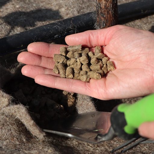 Fitowoll gyapjú pellet balkonládába és cserepes növényekhez - 250g