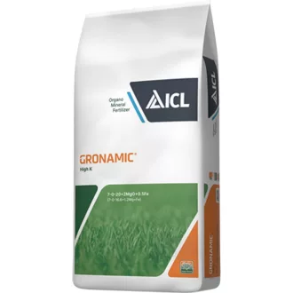 ICL Gronamic Sport High K 07+0+20+0,5Fe - műtrágya 25kg