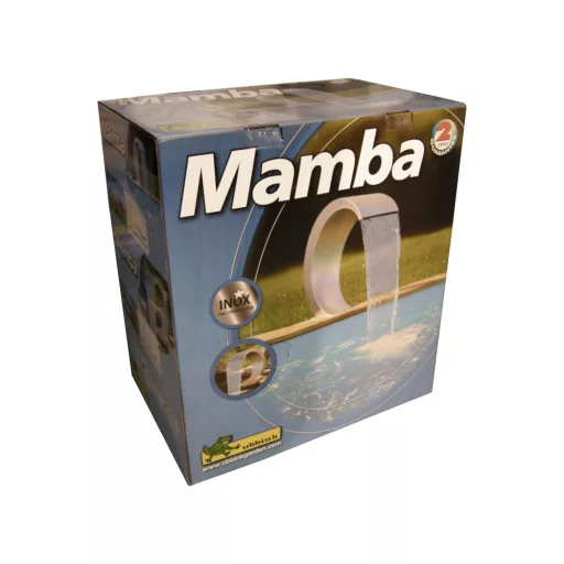 Ubbink vízeséselem - Mamba - rozsdamentes acél