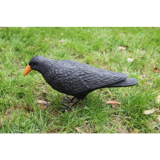 Varjú - 41cm élethű állatfigura