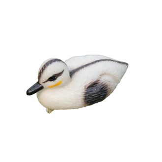 Velda kiskacsa fehér úszó - 12,5 cm élethű állatfigura