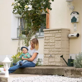   Rewatec Arves Esővízgyűjtő tartály - Maurano - homokszínű - 300 liter