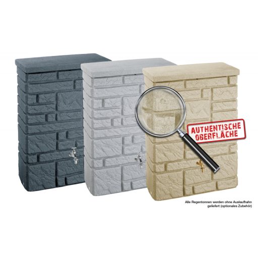 Rewatec Arves Esővízgyűjtő tartály - Maurano - sötét gránit - 300 liter