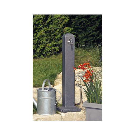 Kerti kút "Poller" - fekete gránit