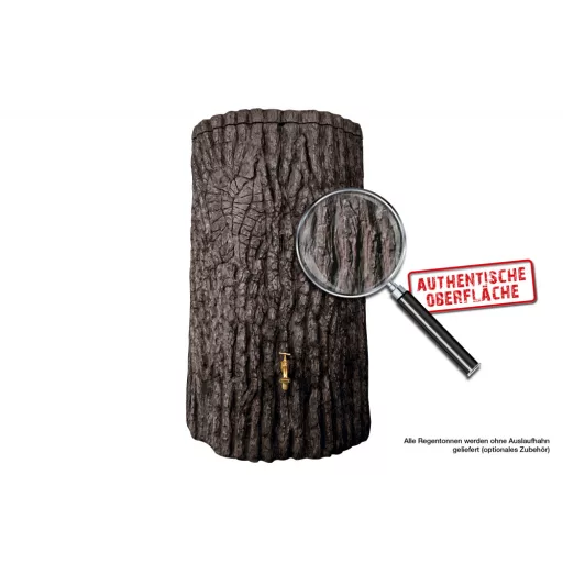 Rewatec Arves Esővízgyűjtő tartály - Evergreen - sötétbarna - 475 liter