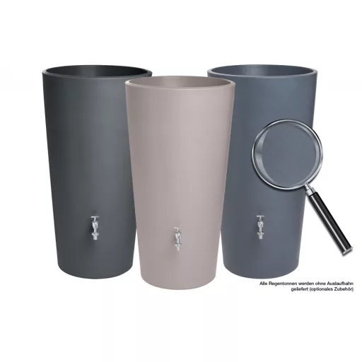 Rewatec Arves Esővízgyűjtő tartály - Rainbowl Flower - antracit - 150 liter