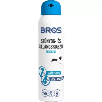 BROS szúnyog- és kullancsriasztó aeroszol - 90ml