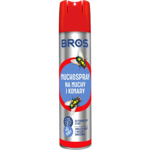 BROS légy és szúnyogirtó aeroszol - 250ml
