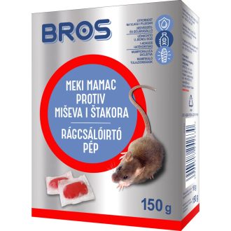 BROS rágcsálóirtó pép 150g - 12db/csomag