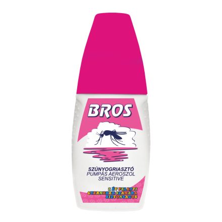 BROS Sensitive szúnyogriasztó pumpás aeroszol - 50ml