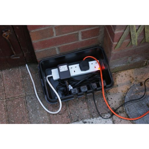 DriBox 285 csatlakozó doboz - közepes fekete