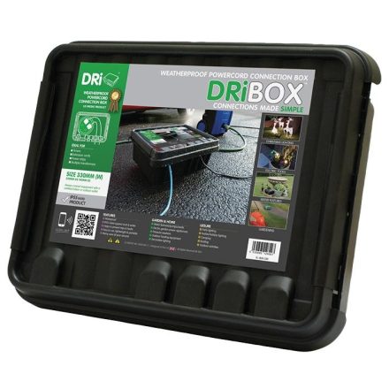 DriBox 330 csatlakozó doboz - nagy fekete