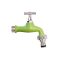 Kerti csap zöld - réz 1/2" - gyorscsatlakozóval