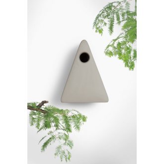 Nina madárodú - 17x13x21,5cm -szürke