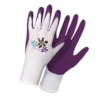 Rostaing Nerine latex védőkesztyű - lila