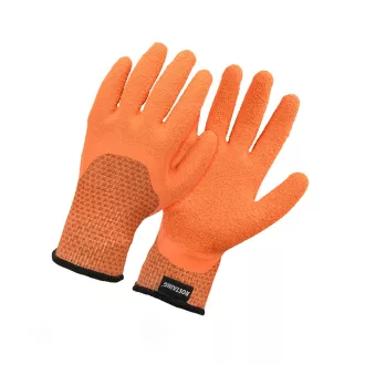   Rostaing Visible latex védőkesztyű - narancs - 8-as méret