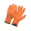 Rostaing Visible latex védőkesztyű - narancs - 9-es méret