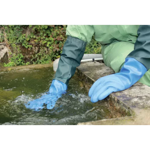 Rostaing Wetpro védőkesztyű - kék