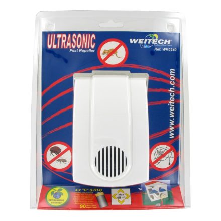 Ultrahangos kisállatriasztó - kártevő riasztó - 60m2 - Weitech