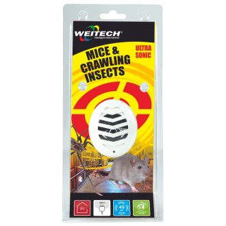   Ultrahangos kisállatriasztó - kártevő riasztó - 45m2 - Weitech