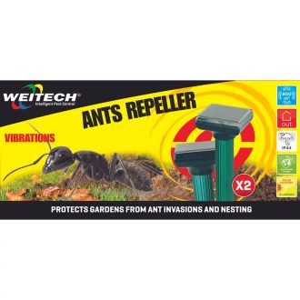 Ultrahangos hangyariasztó - Weitech - 2db/csomag - 400m2