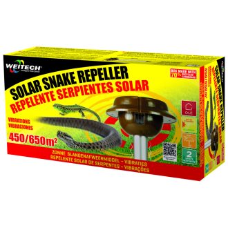   Ultrahangos kígyó és sikló riasztó - kártevő riasztó - 450-650m2 - Weitech