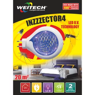 WEITECH UV LED szúnyogcsapda - inzzzektor 4 - 20m2