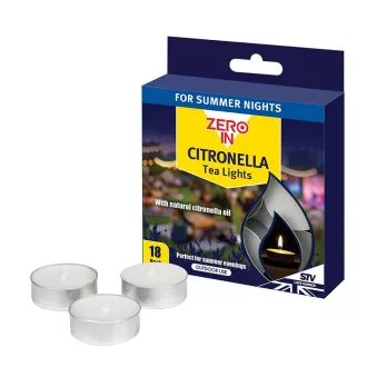 STV szúnyogriasztó mécses - citronellás - 18db/csomag