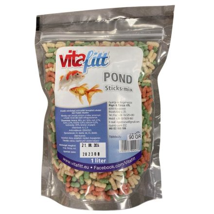 Vitafitt - POND Sticks Mix 1l - szemcsés tavi haltáp 