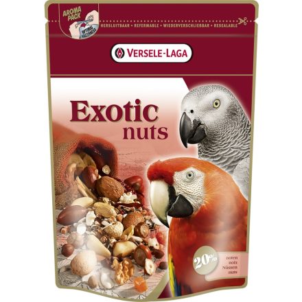 Versele-Laga  Parrots Prestige Premium Exotic Nuts Mix - Óriáspapagáj keverék 20% olajos magokkal - 750g