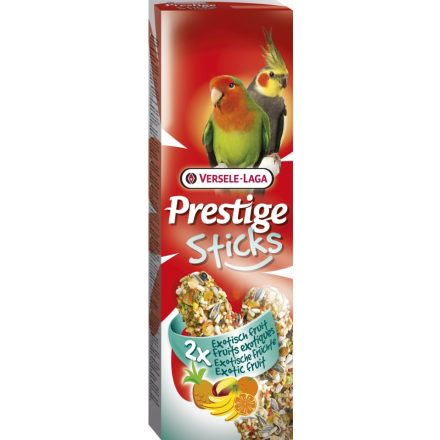 Versele-Laga  Sticks Big Parakeets Exotic Fruit Prestige - Tópusi gyümölcsös mézesrúd nagy papagájoknak - 2db