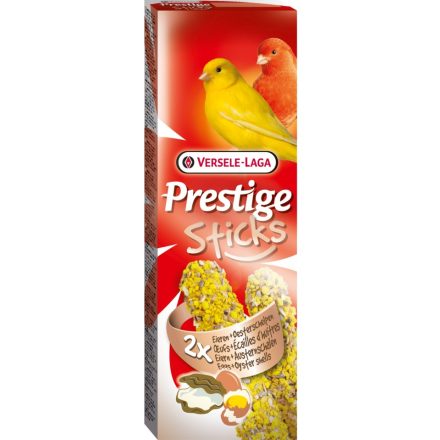 Versele-Laga  Prestige Sticks canaries eggs & oyster shells - Tojásos osztrigahéjas rúd kanáriknak - 2db